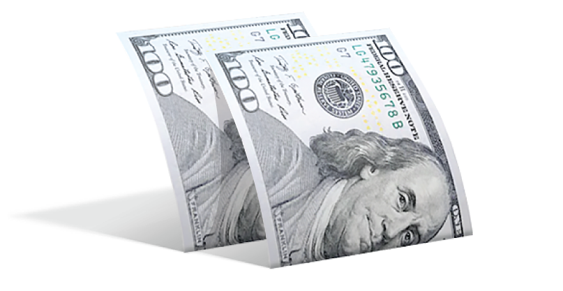 Two hundred dollars